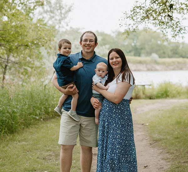 Renae and Tanner Gress Family